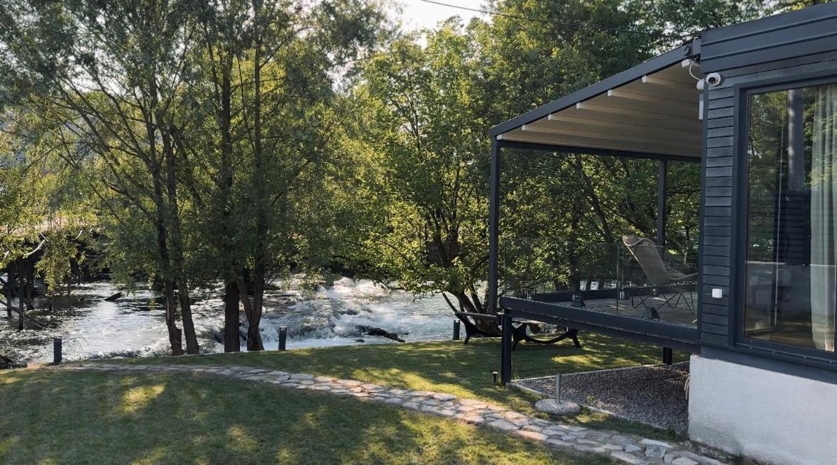 Waterfall Glamping Cabin Bihac Exterior photo